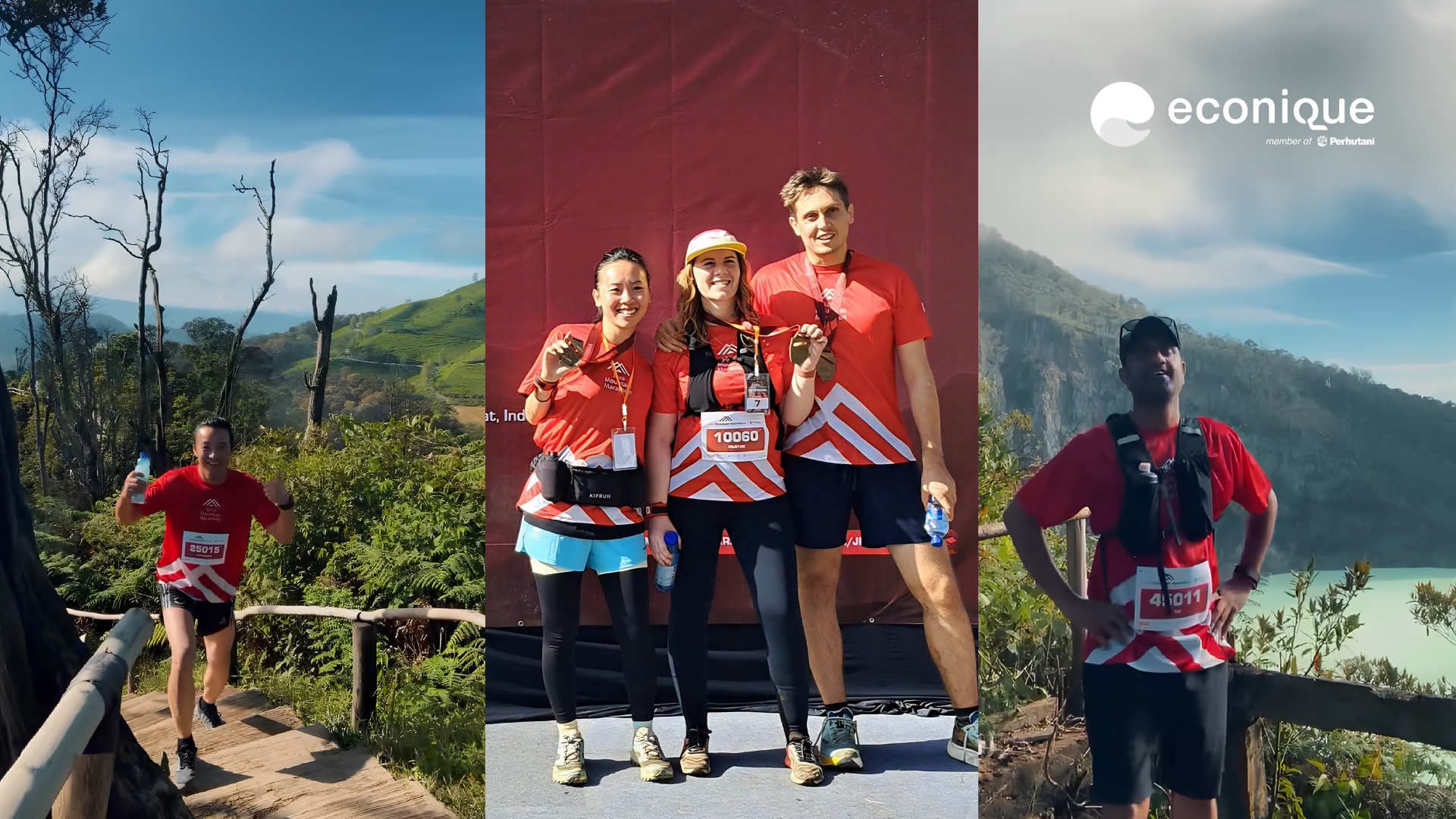 Pelari dari Berbagai Negara Ramaikan Java Mountain Marathon di Kawah Putih dan Ranca Upas